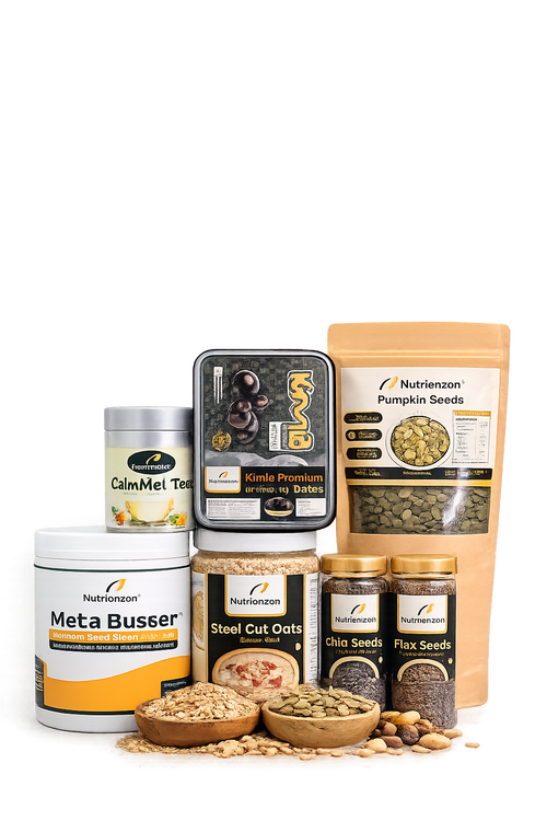 Nutrienzon Fiber-Rich Nutrition Combo Complete Daily Nutrition from Real Whole Foods
